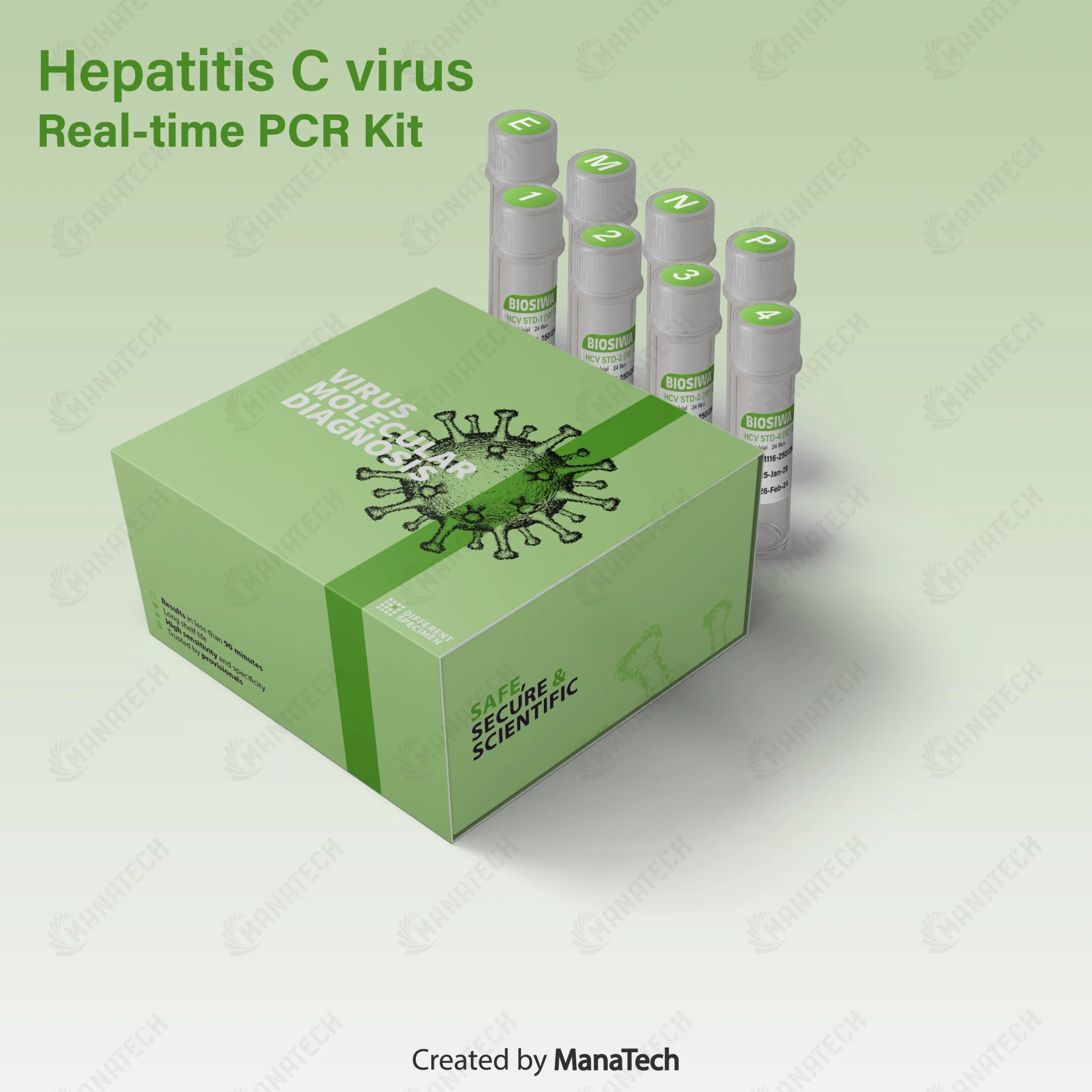 کیت ریل تایم Hepatitis C Virus کیت ریل تایم Hepatitis C Virus
