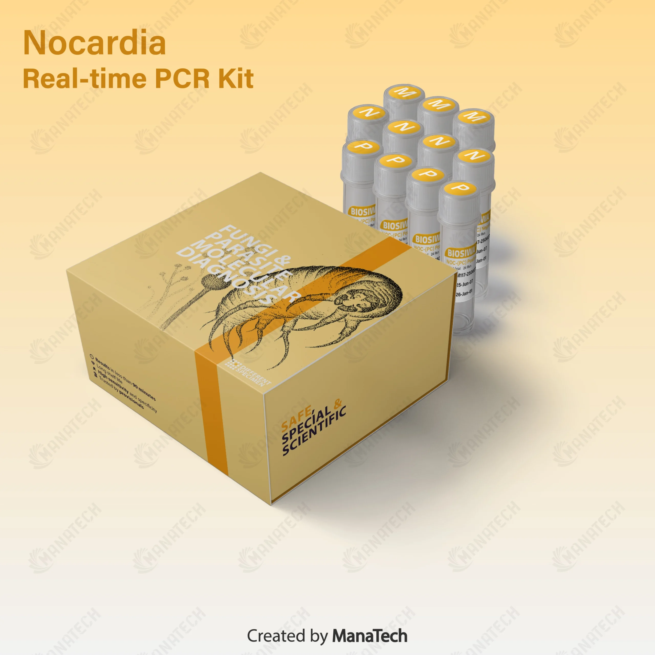 کیت تشخیصی ریل تایم Nocardia کیت تشخیصی ریل تایم Nocardia