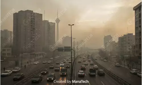 آلودگی در هوای تهران در مقاله آلودگی هوا و جهشهای ژنتیکی؛ تأثیر آلودگی محیطی بر سلامت و عملکرد ریه - سایت ماناتک