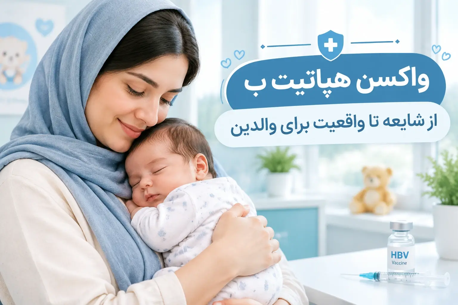 واکسن هپاتیت ب از شایعه تا واقعیت برای والدین